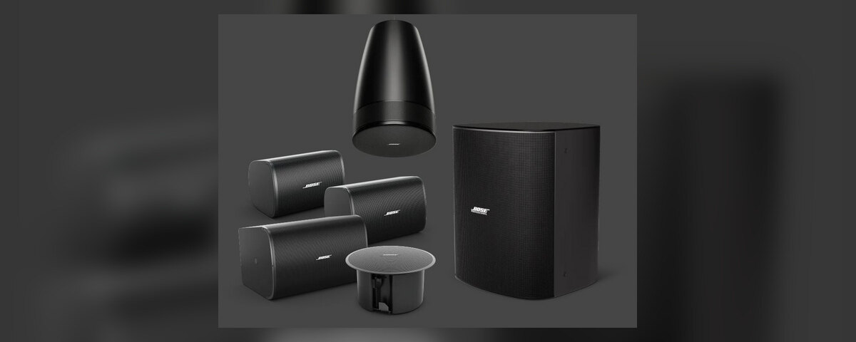 Bose Professional DesignMax commercial loudspeaker range